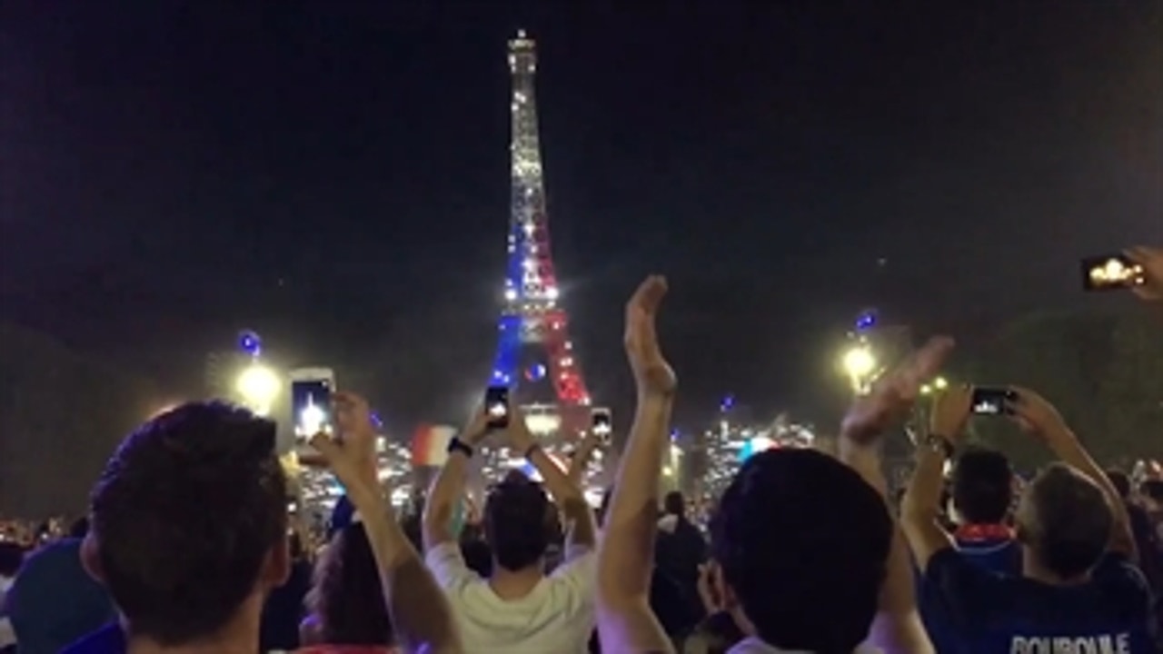 90K French fans go wild at Paris fan zone