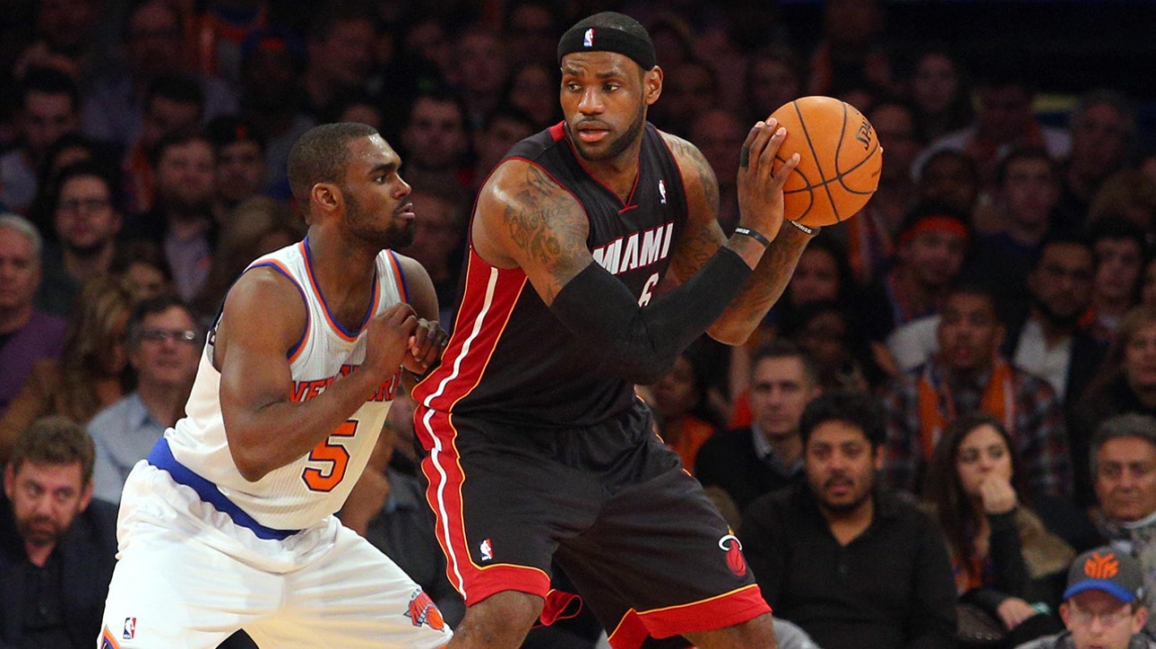 LeBron, Heat bounce back with win over Knicks