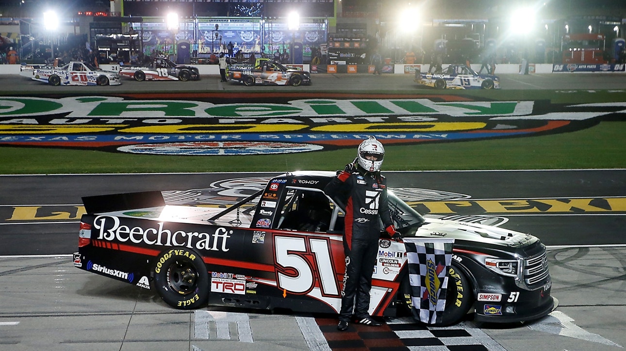 LAST LAPS: Kyle Busch wins in Texas twice in a row, sort of...