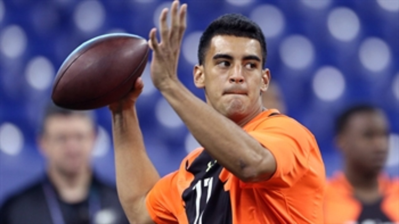 Marcus Mariota goes No. 2 to the Tennessee Titans