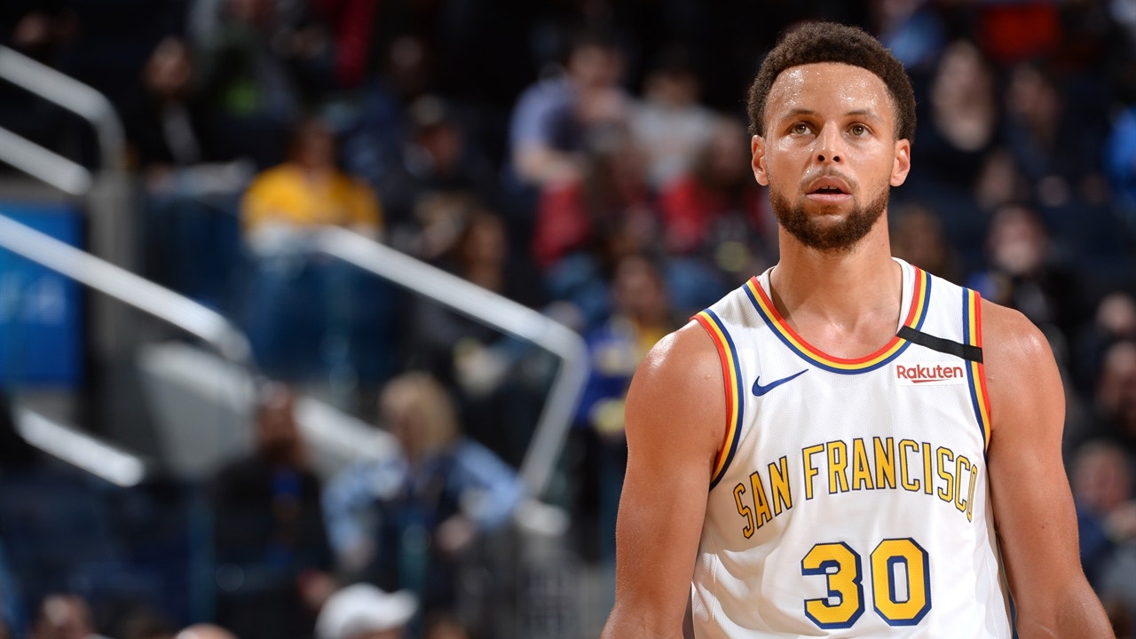 Nick Wright was thrilled to see Steph Curry back with the Warriors