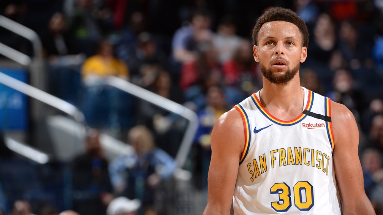 Nick Wright was thrilled to see Steph Curry back with the Warriors