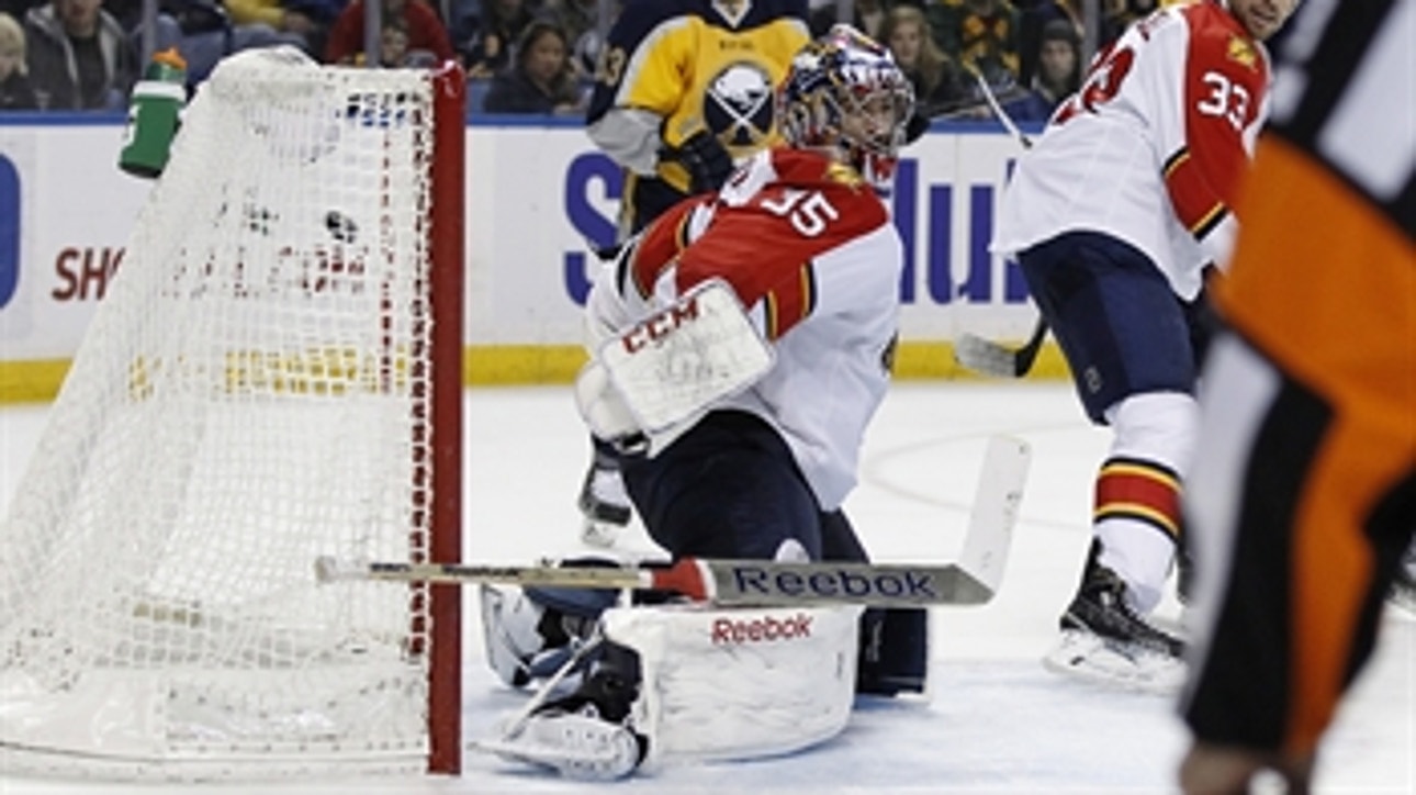 Panthers edged by Sabres in OT