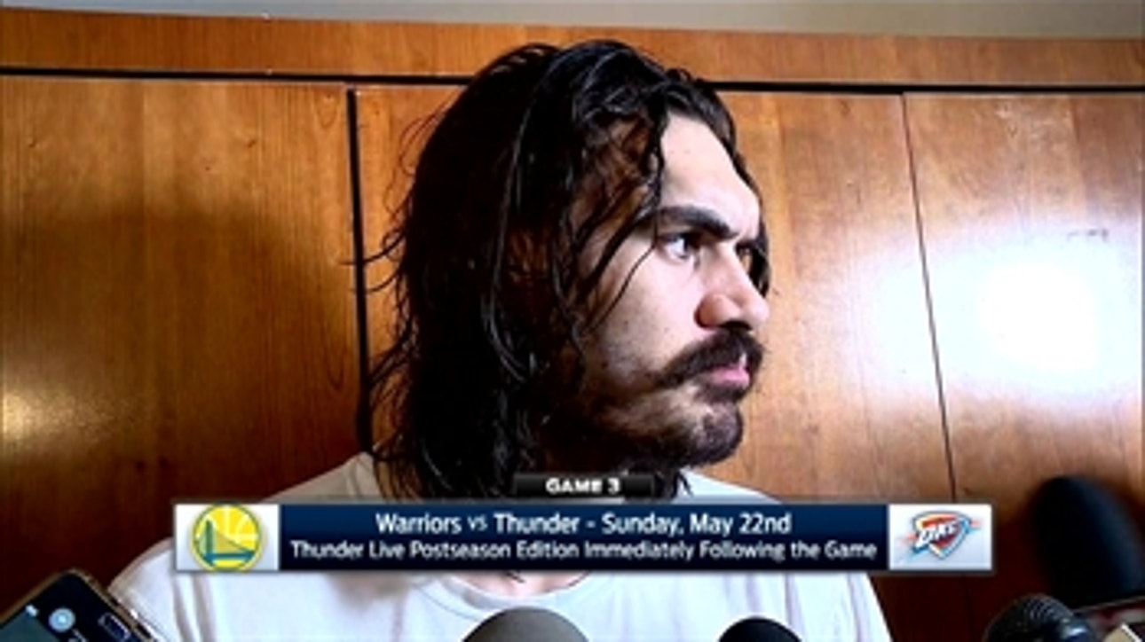 Steven Adams on difference between Games 1 & 2