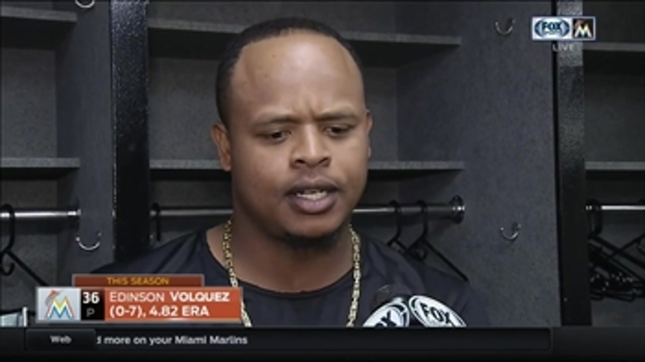 Edinson Volquez on his start: This is how I want to pitch