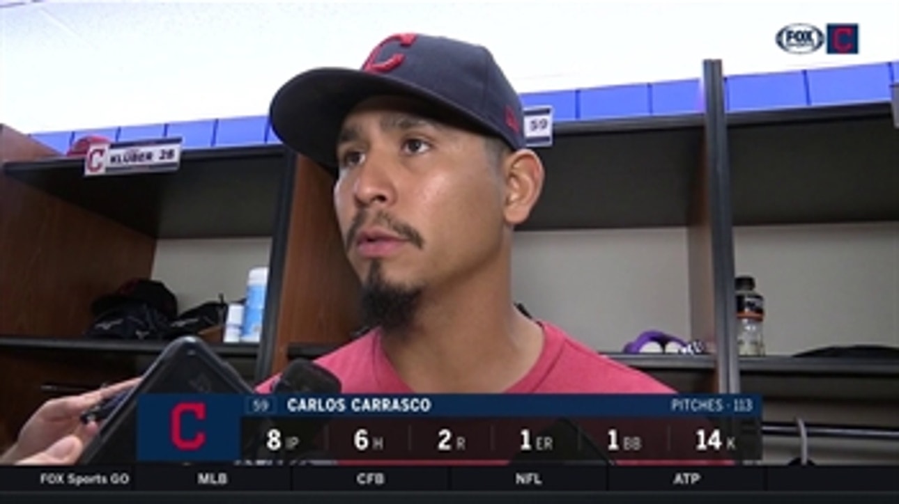 Carlos Carrasco admits start was one of his best, focused on wins