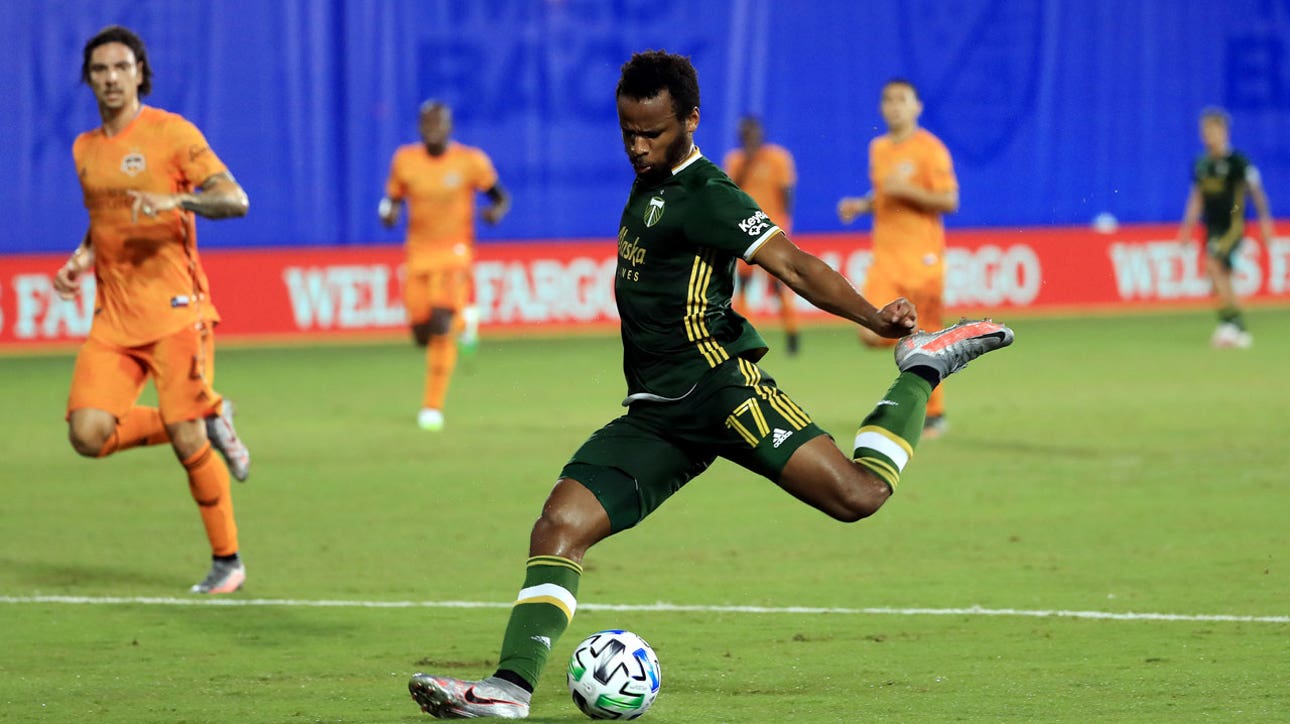Portland Timbers defeat Houston 2-1 at MLS is Back tournament