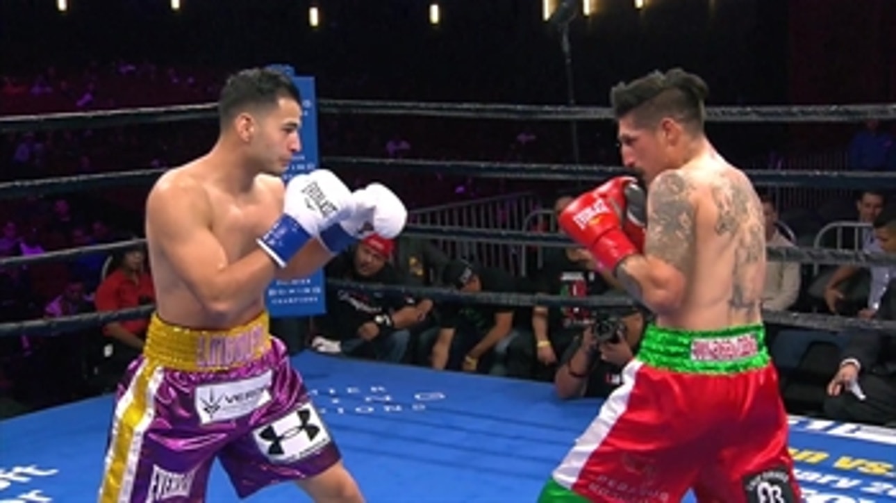 Lindolfo Delgado lands a vicious body shot KO, improves to 8-0