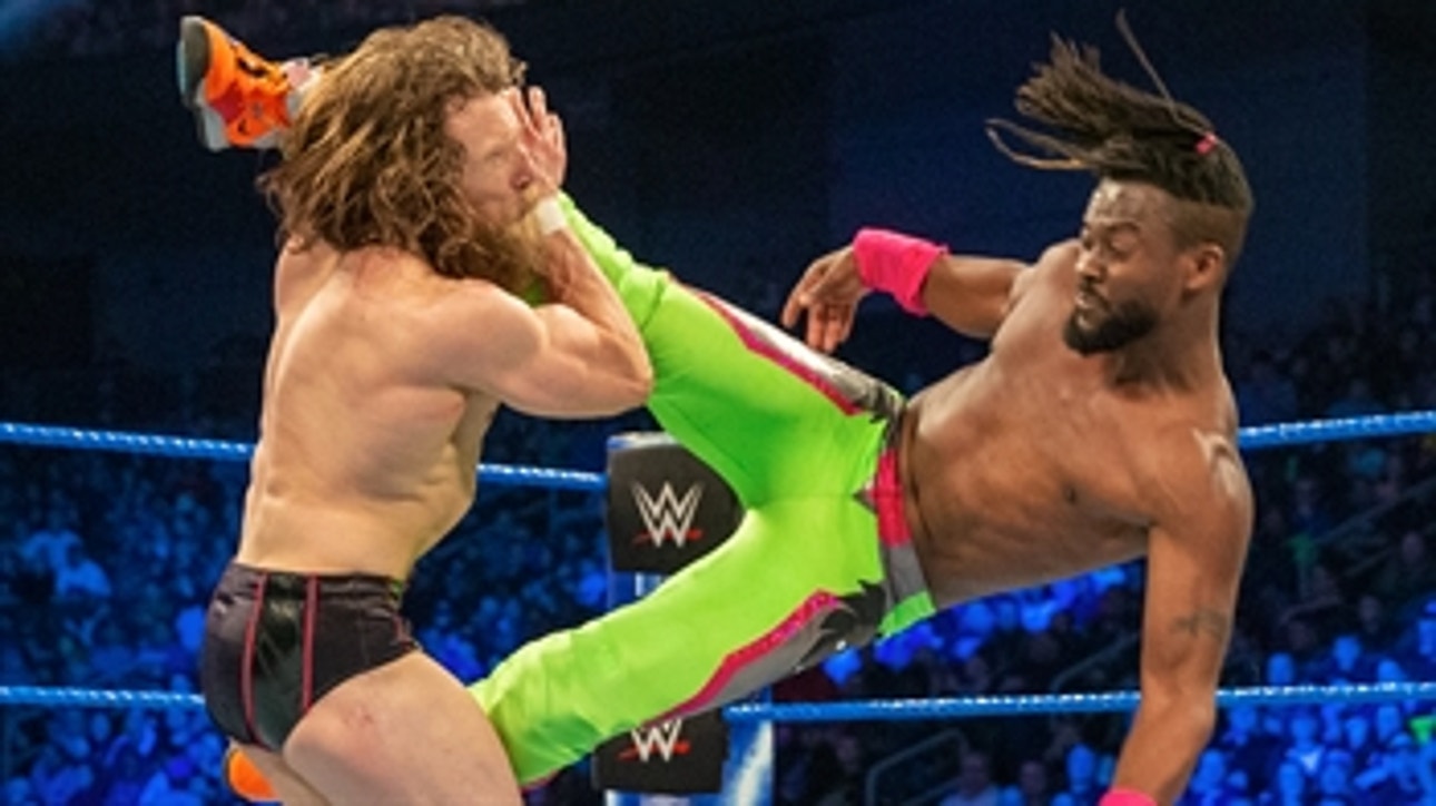 Kofi Kingston vs. Jeff Hardy vs. Daniel Bryan vs. Randy Orton vs. AJ Styles vs. Samoa Joe - Gauntlet Match: SmackDown, Feb. 12, 2019 (Full Match)