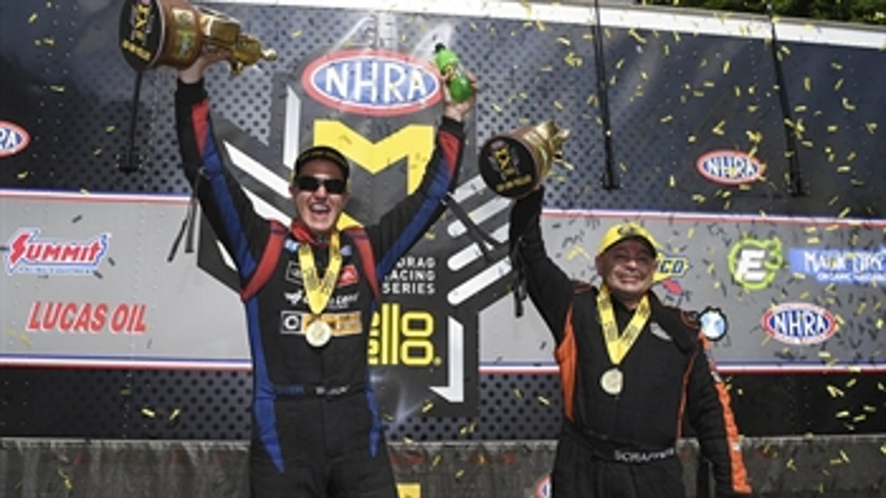 Bob Tasca III and Mike Salinas take home wins at the Thunder Valley Nationals ' 2019 NHRA DRAG RACING