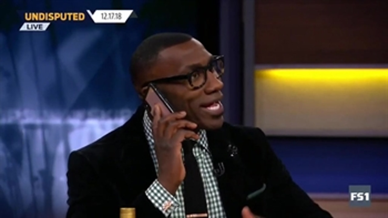 Shannon Sharpe fields a call from Andrew Luck as he brags about Skip Bayless' Cowboys losing