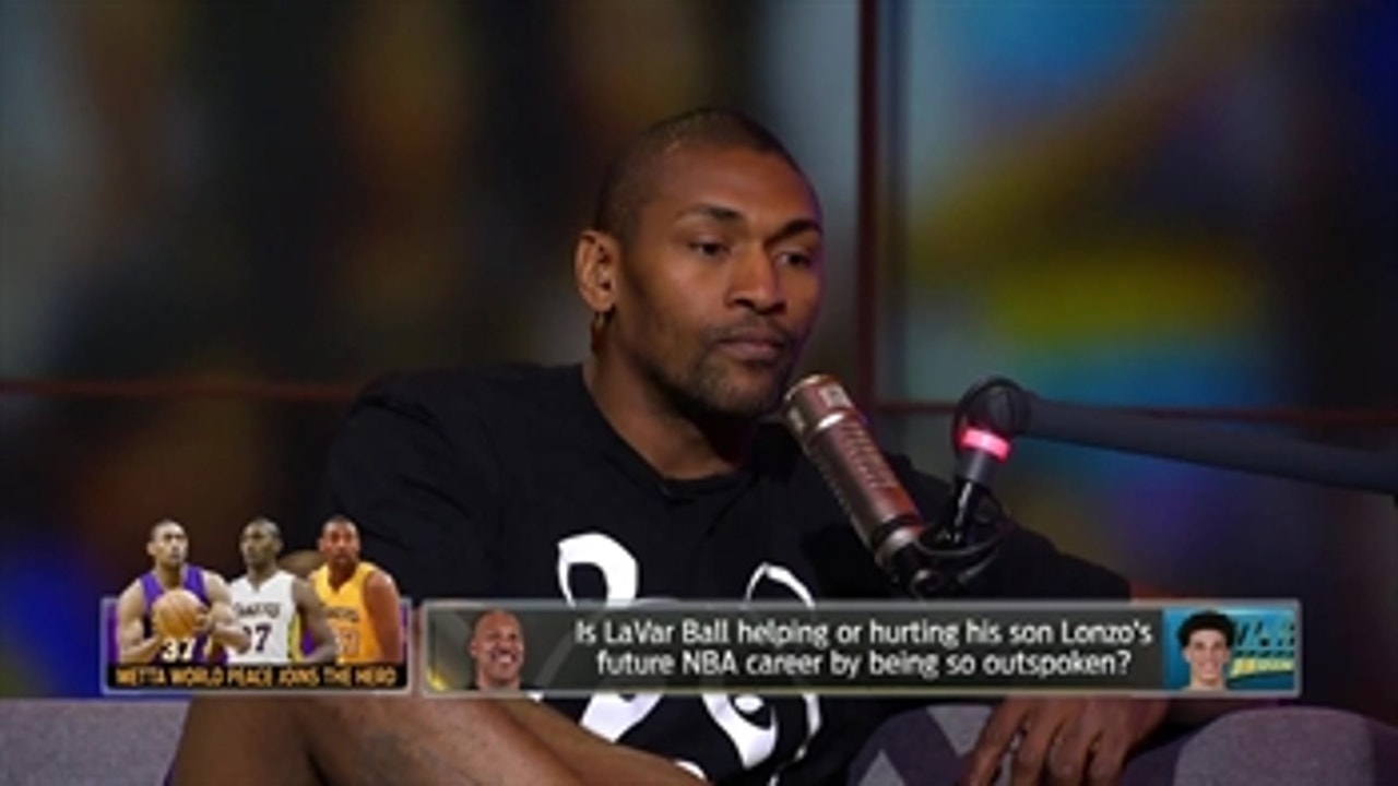 Here is what Metta World Peaces thinks of LaVar Ball ' THE HERD
