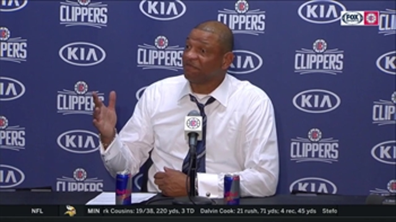 Clippers coach Doc Rivers reflects on win over Jazz