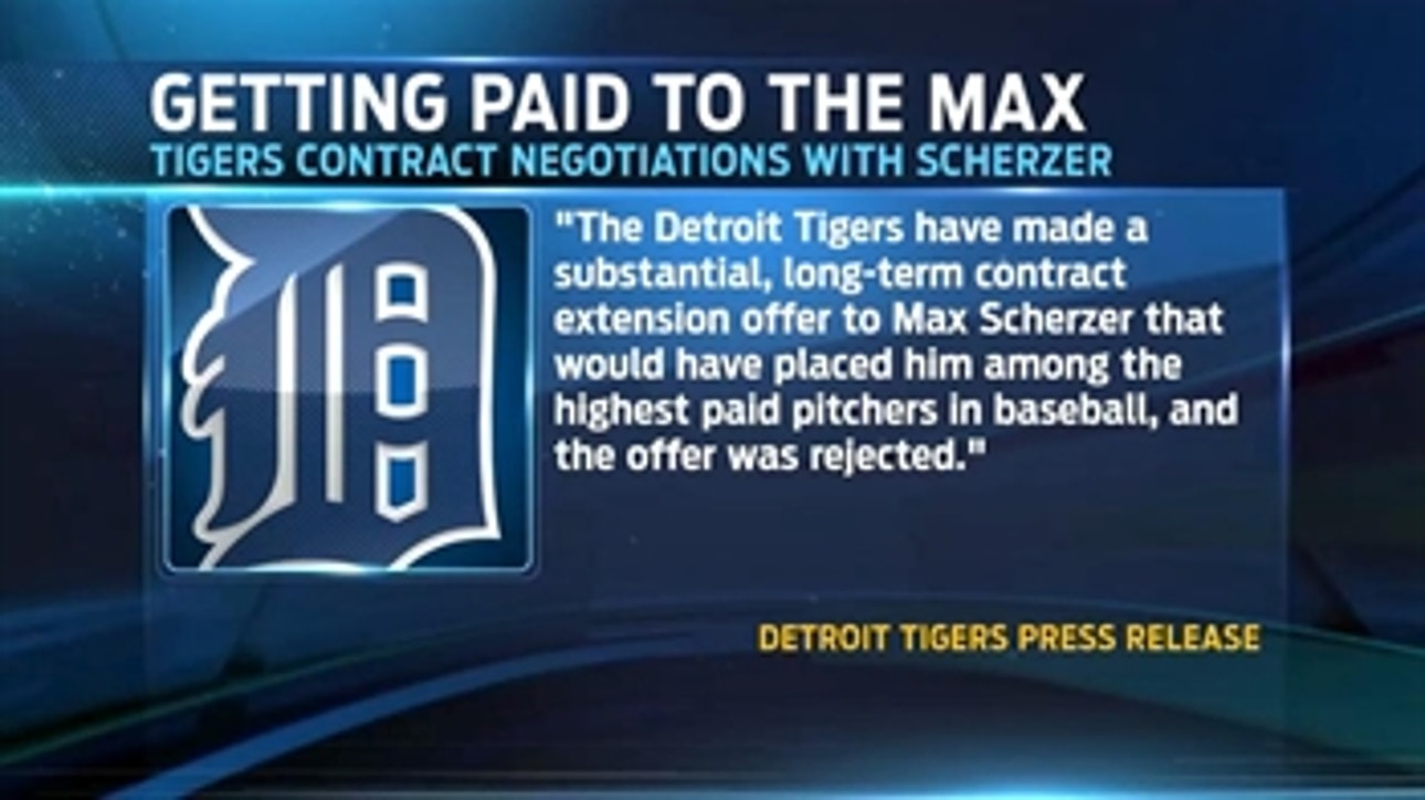 Max Scherzer turns down Tigers contract