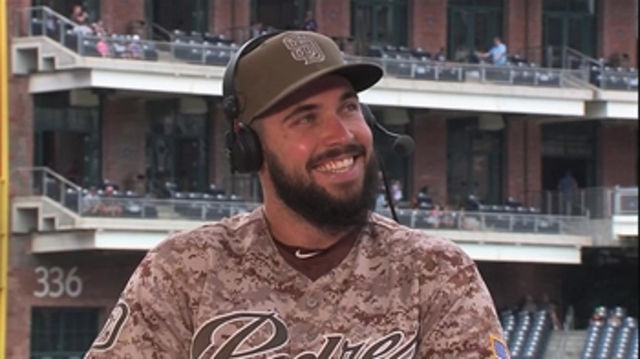 Watch catcher Austin Hedges rap some Kanye West on Padres Live