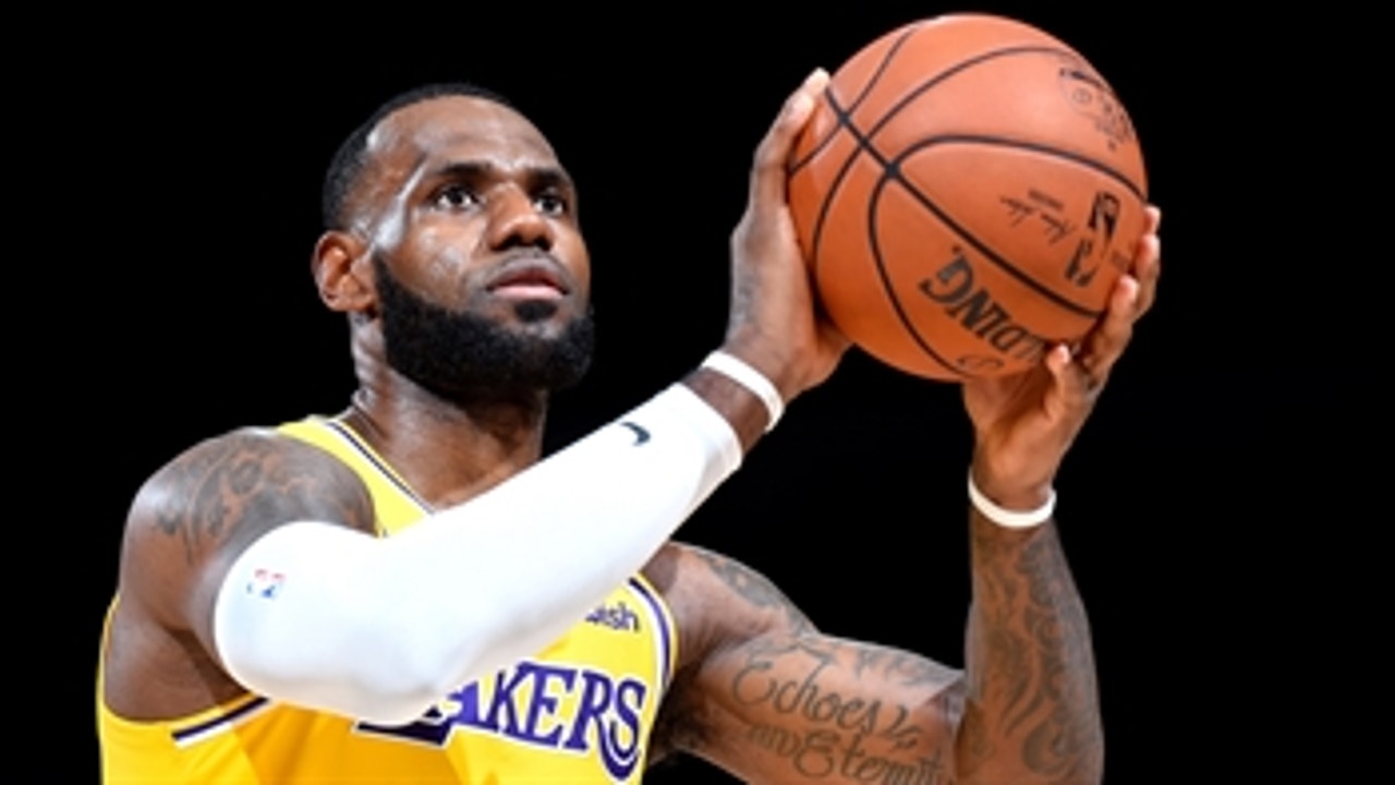 Skip and Shannon 'impressed' with LeBron's preseason Lakers debut