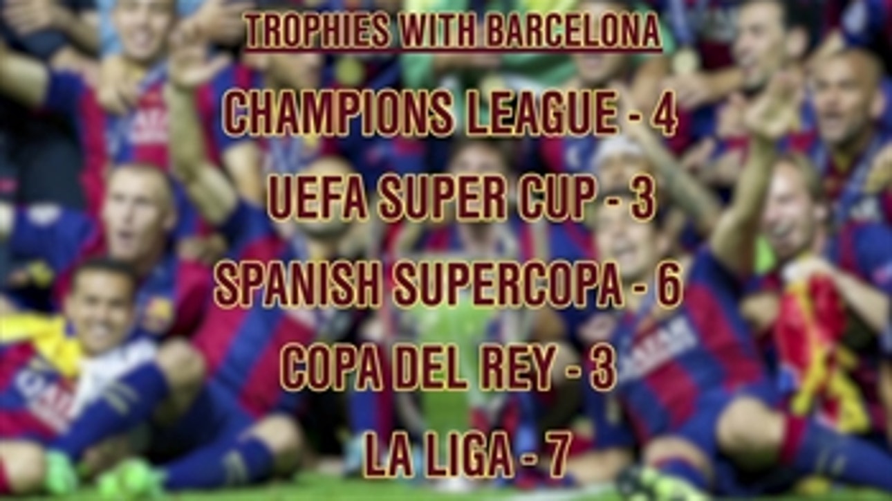 Messi has now won every competition with Barcelona three times