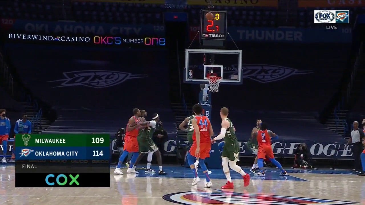 OKC Offense Thrives to Top Milwaukee 114-109 ' Thunder Live