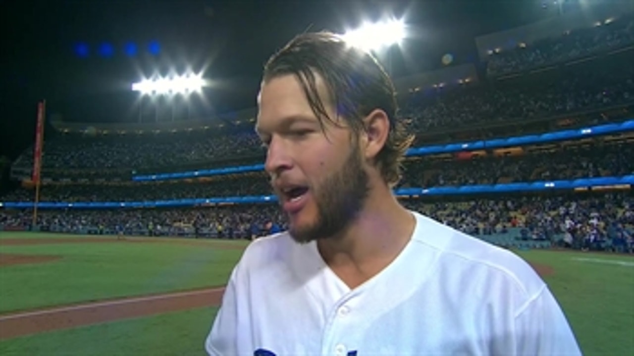 Clayton Kershaw on his longest postseason start