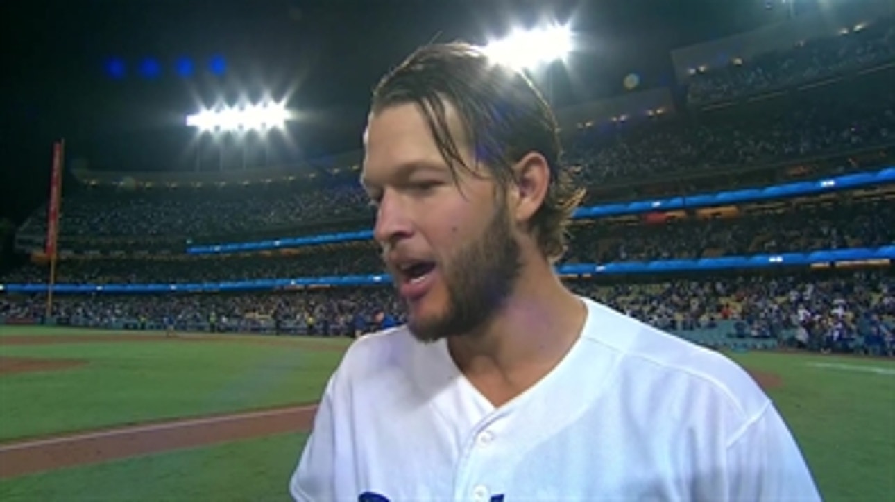 Clayton Kershaw on his longest postseason start