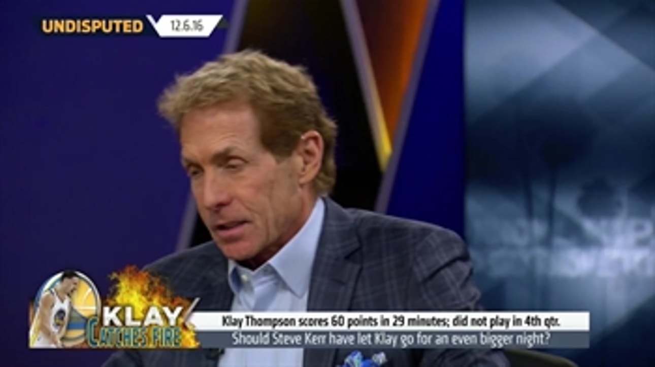 Klay Thompson scored 60 points in 3 quarters - Skip and Shannon react | UNDISPUTED