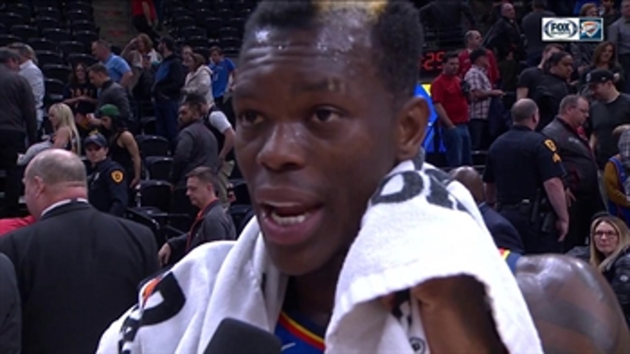 Dennis Schroder on defense: 'We did a great as a unit' ' Thunder Live