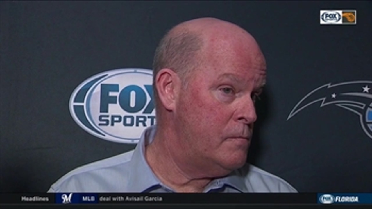 Steve Clifford critical of Magic's intensity in 1st half in Utah