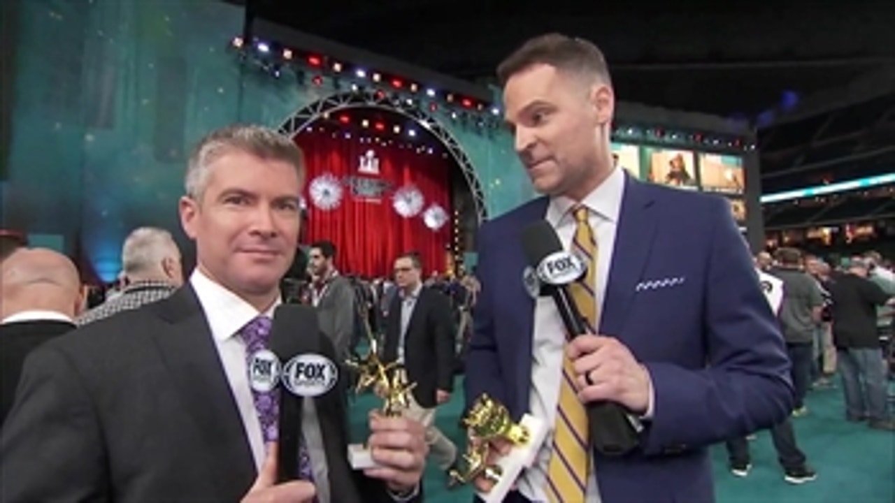 Jay and Dan go to Super Bowl Media Day ' FOX SPORTS LIVE