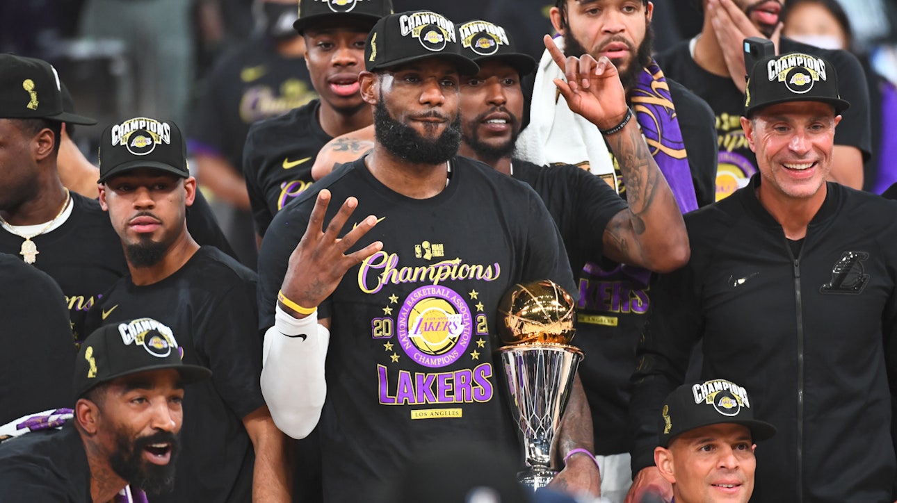 Nick Wright on Lakers 17th NBA Title — 'This is what LeBron James does' ' FIRST THINGS FIRST