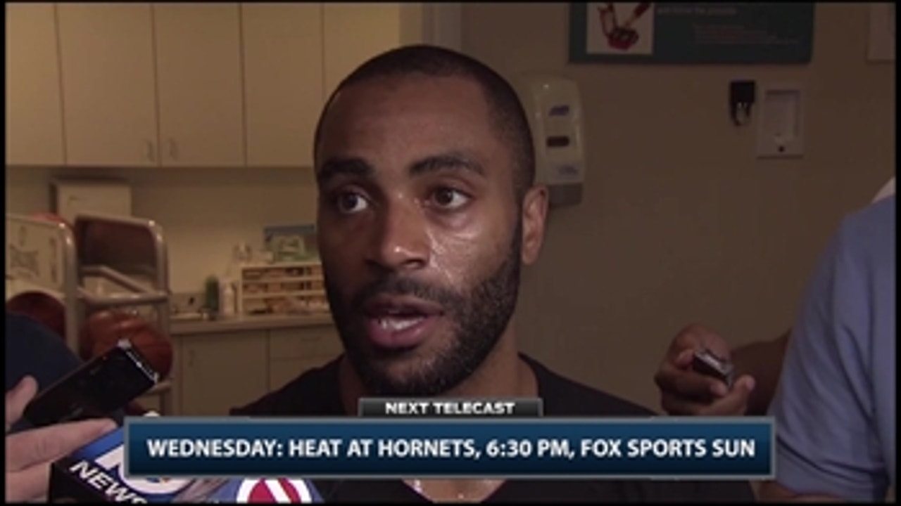 Heat's Ellington knows what's at stake in game vs. Hornets