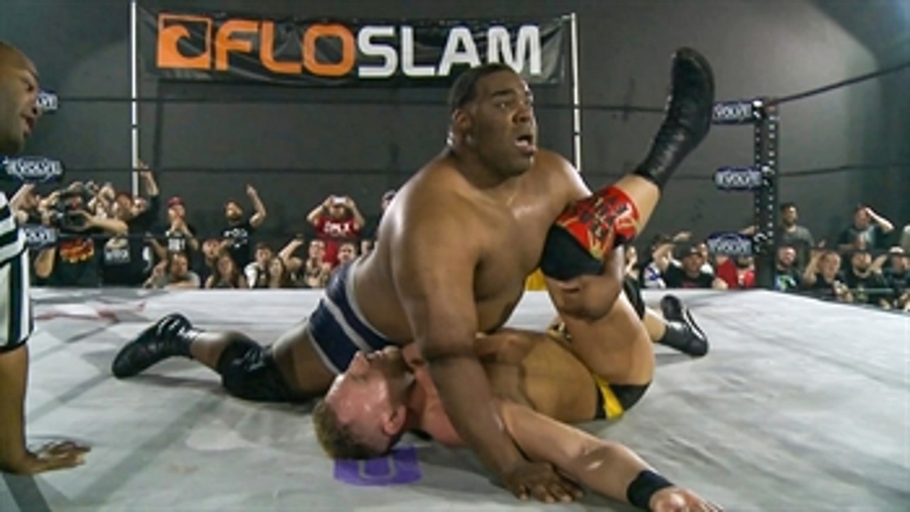 Keith Lee takes flight against Dominik Dijakovic The Best of Keith Lee in EVOLVE WWE Network Exclusive