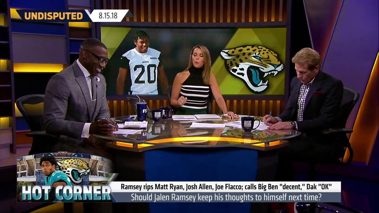 Shannon Sharpe had to laugh at Jalen Ramsey's latest comments about NFL QBs | NFL | UNDISPUTED