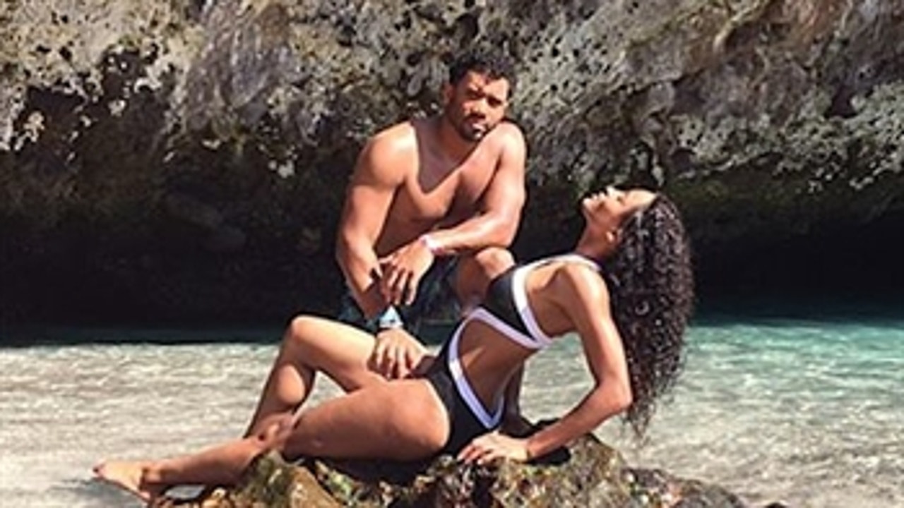 Russell Wilson and Ciara had quite a vacation during Seattle's bye week