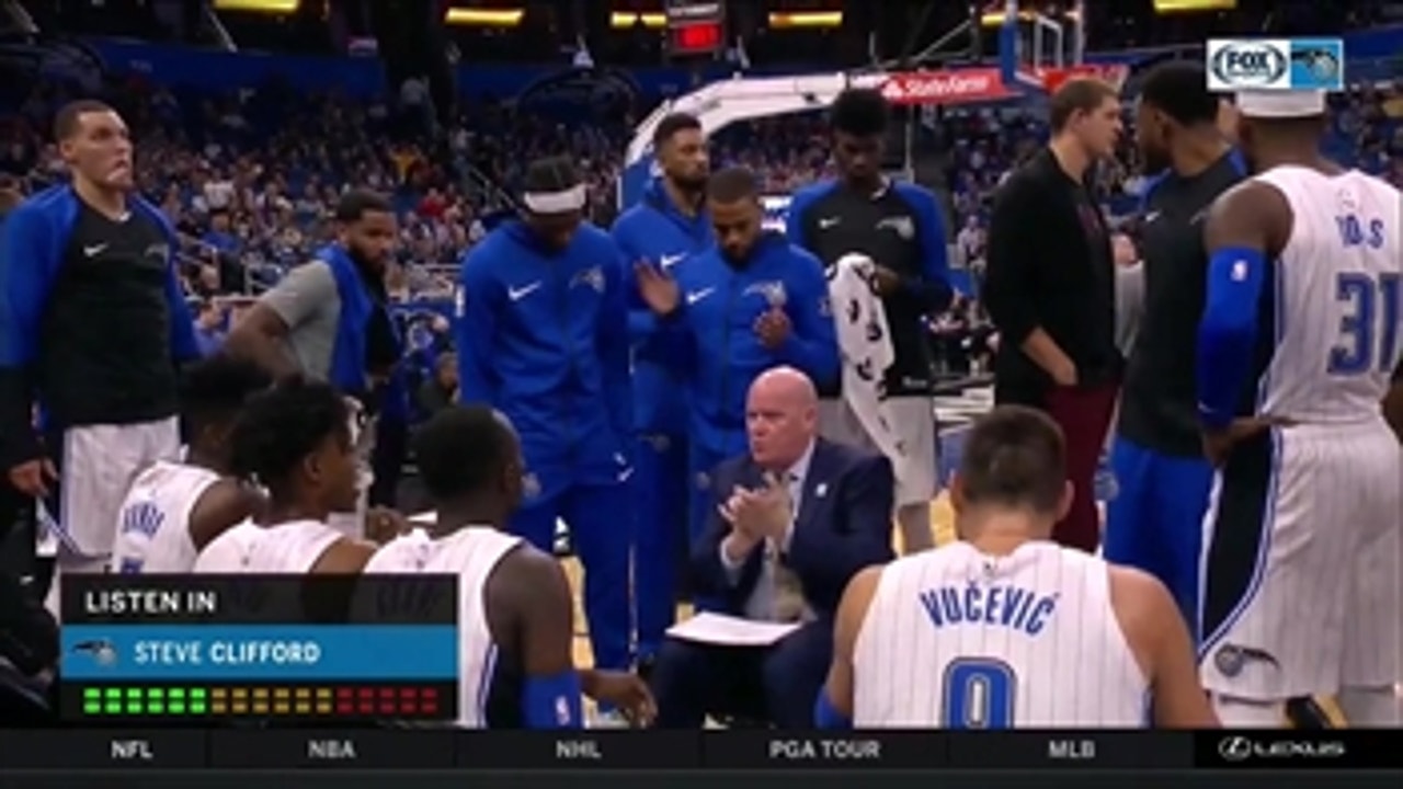 Mic'd up: Magic coach Steve Clifford gets wired up vs. Clippers