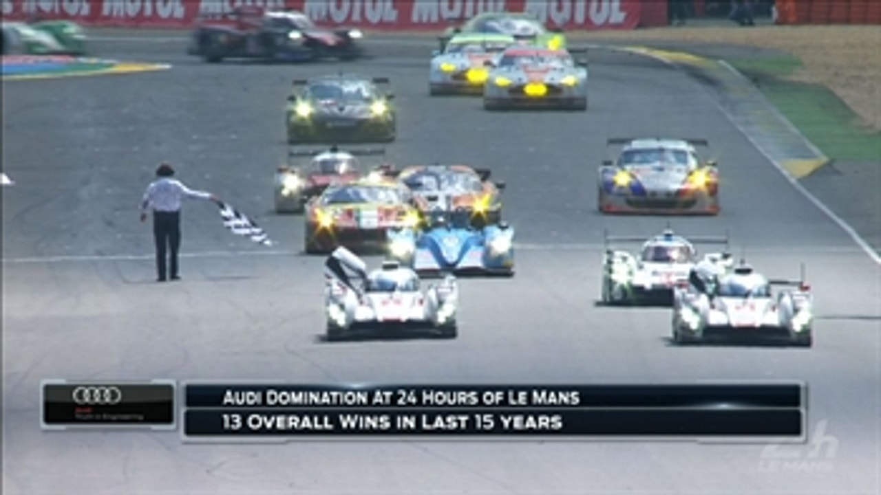 LE MANS: No. 2 Audi Takes Overall Victory - 2014