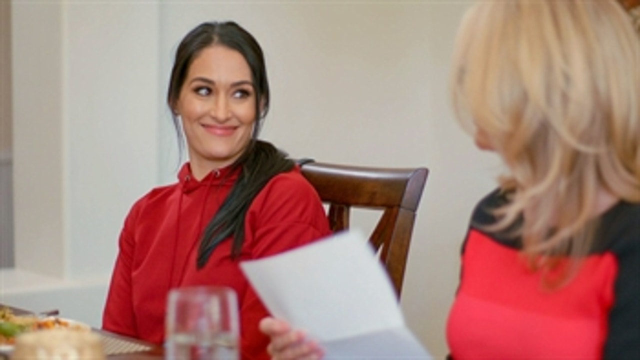 Nikki & Brie clear the air during an emotional dinner: Total Bellas, April 16, 2020