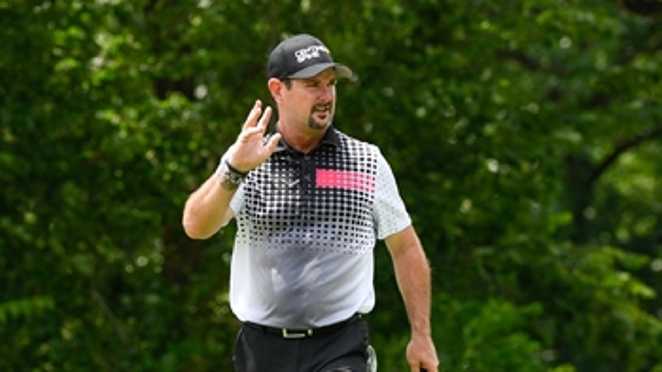 Rory Sabbatini aces the12th hole in the opening round of the 2019 U.S. Open