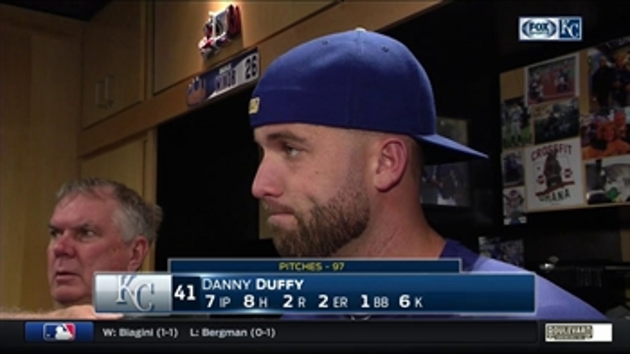 Danny Duffy: 'I wanted to pitch 13 innings today'