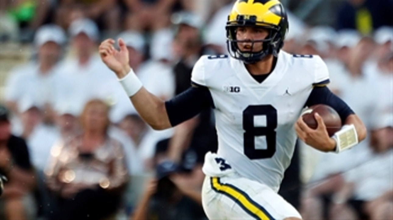 John O'Korn to Bruce Feldman on 28-10 win over Purdue: 'It's just a really emotional night for me'