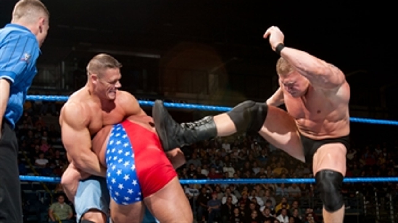 The Undertaker & Kurt Angle vs. John Cena & Brock Lesnar: SmackDown, Oct. 2, 2003 (Full Match)