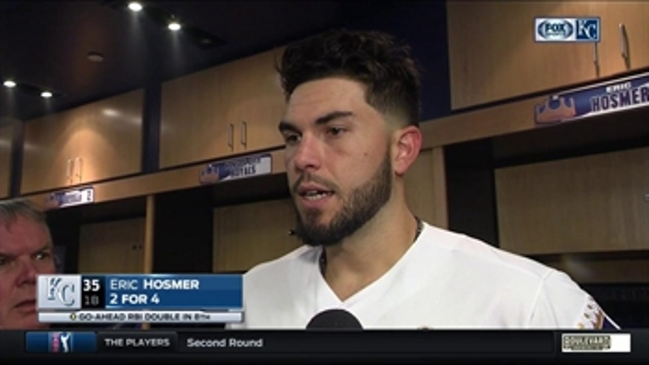 Hosmer feels like things are turning around for Royals
