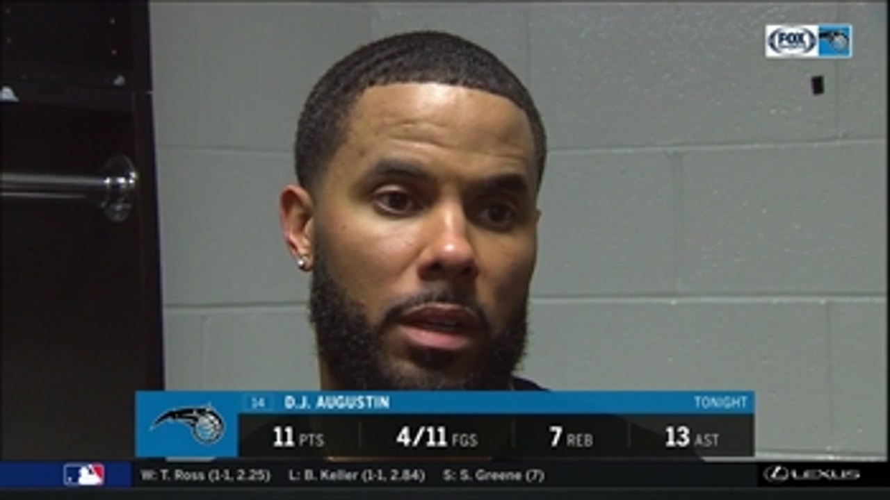 D.J. Augustin: 'We worked really, really hard to earn this position; nobody gave us anything'