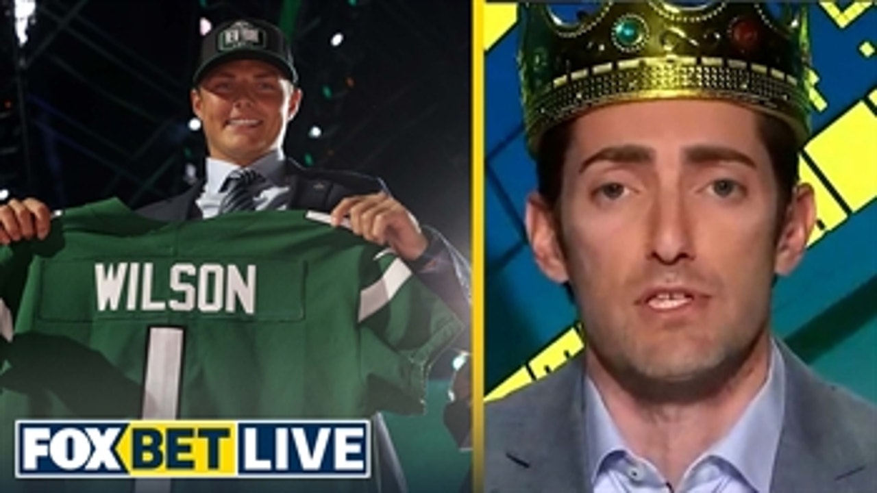 Over or Under 6.5 wins for Zach Wilson and the Jets this season? ' FOX BET LIVE