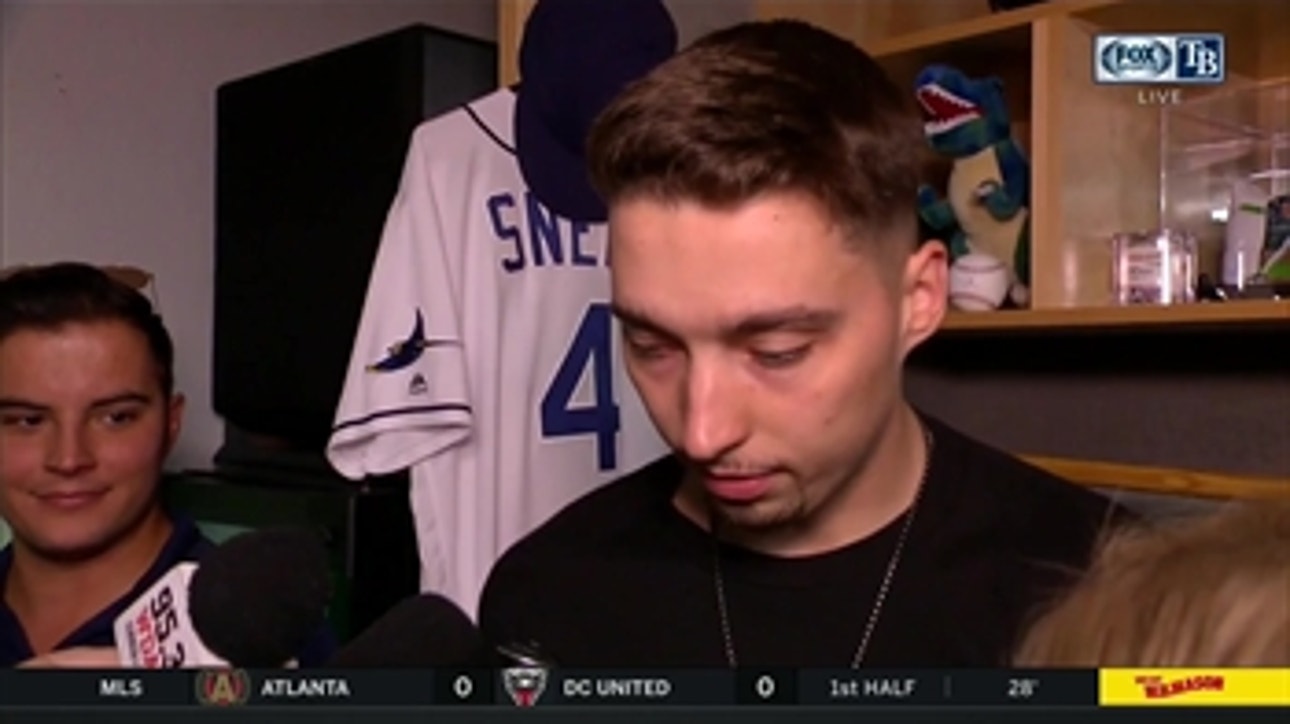Blake Snell comments on his command, Travis d'Arnaud's offense after Rays' win