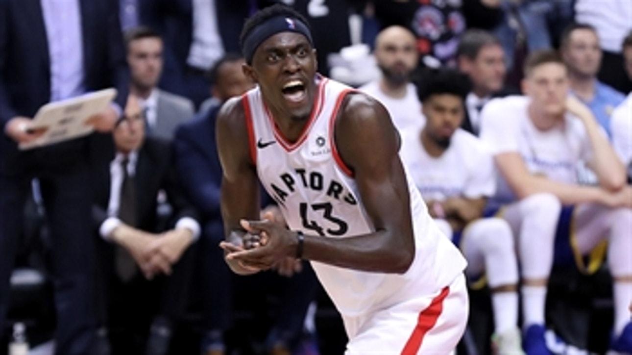 Nick Wright: 'Pascal Siakam was the biggest reason' the Raptors won Game 1 vs. Warriors