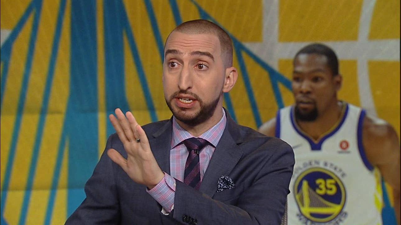 Nick Wright on LeBron's comments on keys for Cavs to beat KD's Warriors ' NBA ' FIRST THINGS FIRST