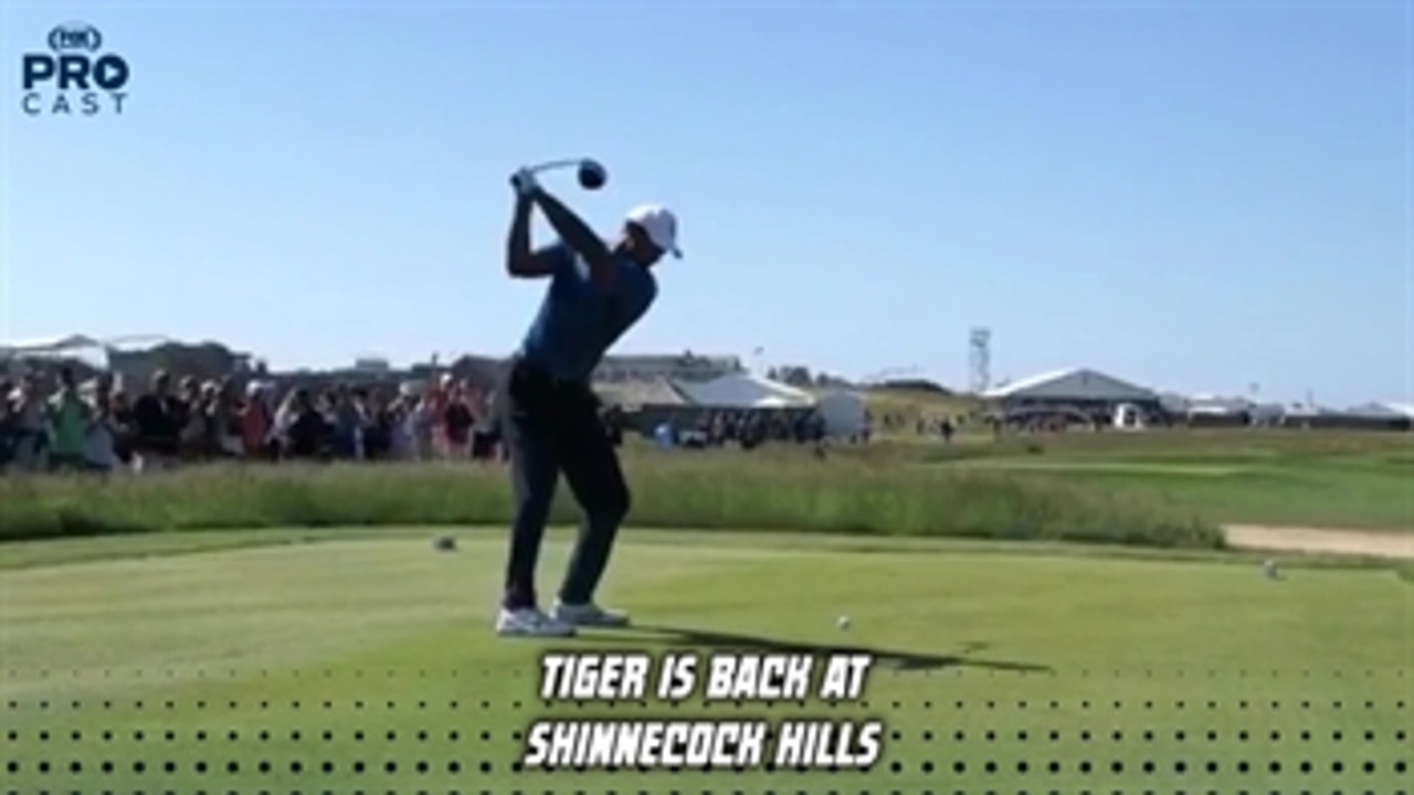 Tiger's back at the U.S. Open