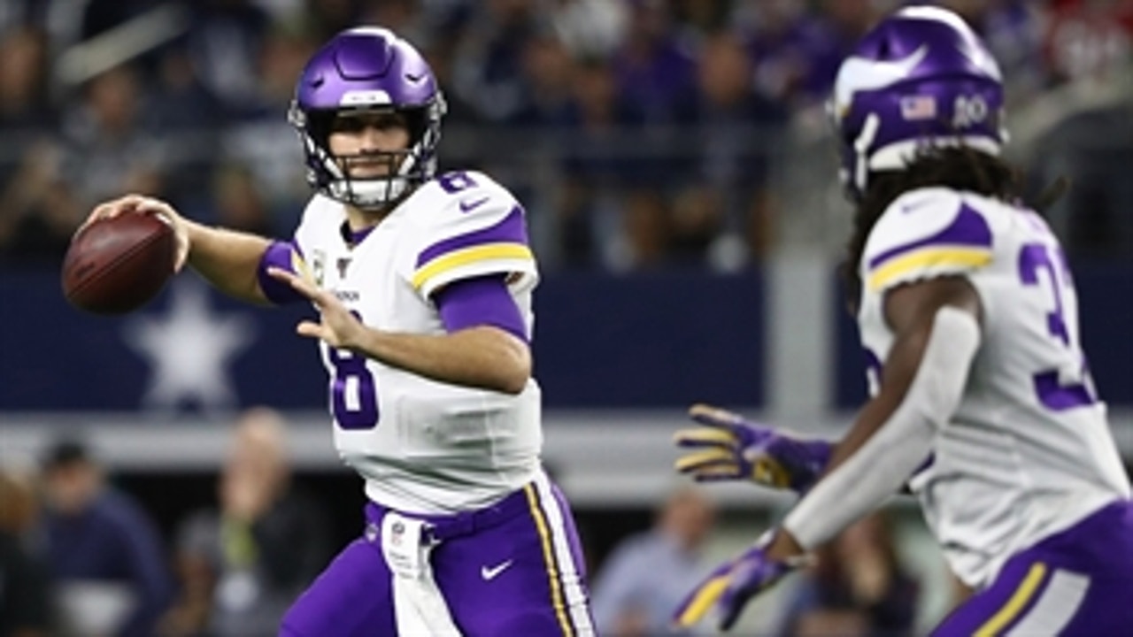 Shannon Sharpe gives Kirk Cousins an A for his performance against Dallas