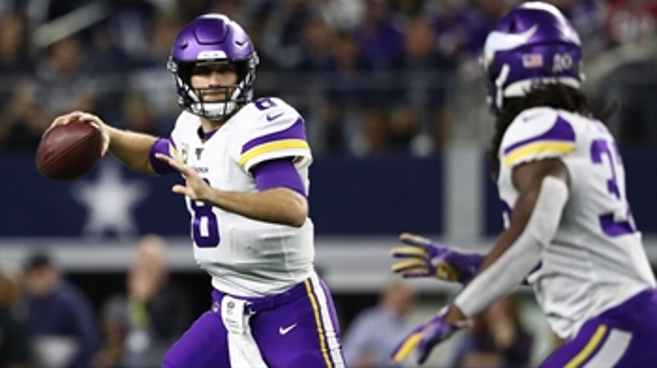 Shannon Sharpe gives Kirk Cousins an A for his performance against Dallas