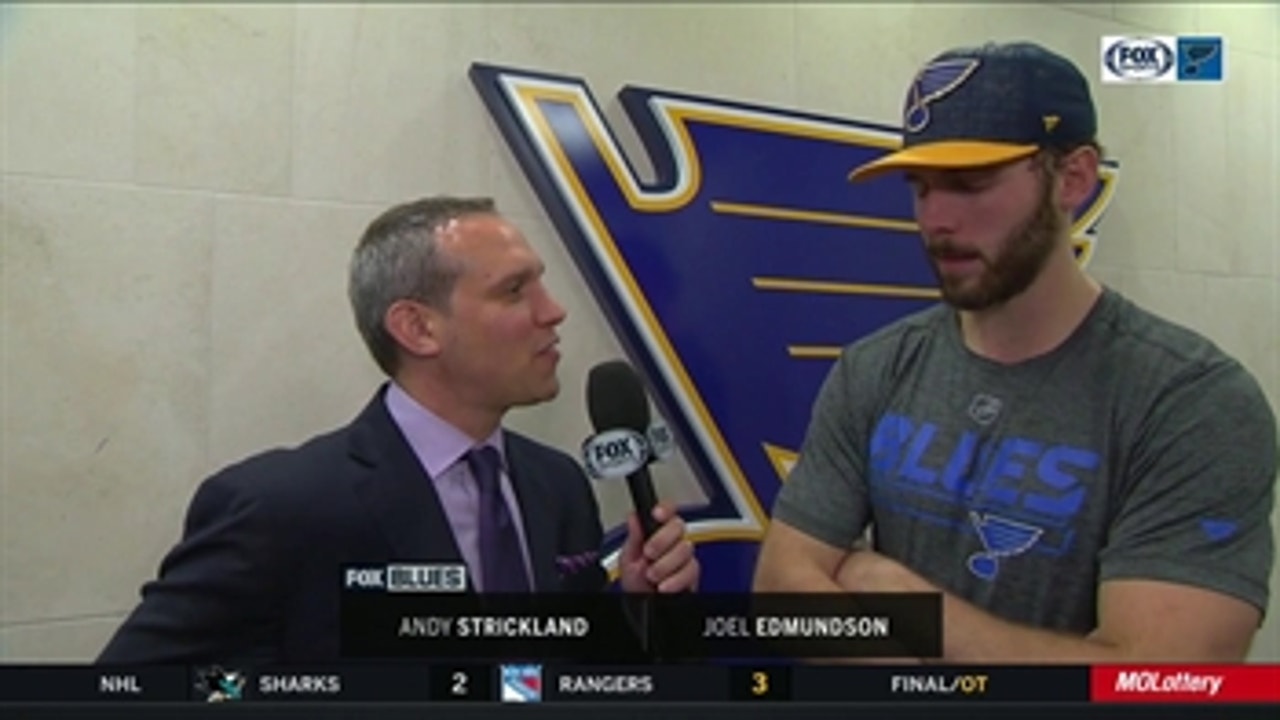 Edmundson on returning from injury: 'I had a little jump in my step'